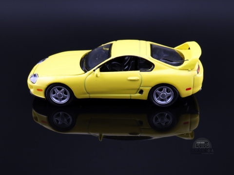 * Auto World * 1996 Toyota Supra * Asia Special Edition * Yellow * CP8002 * * Auto World * 1996 Toyota Supra * Asia Special Edition * Yellow * CP8002 *