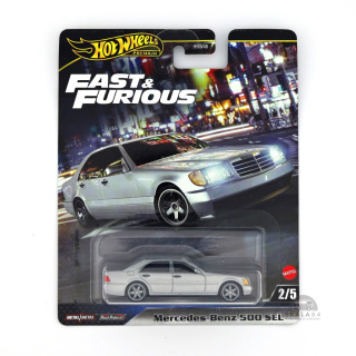 HOT WHEELS Premium Fast & Furious Mercedes-Benz 500 SEL