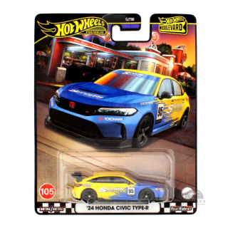 HOT WHEELS Premium '24 Honda Civic Type-R Boulevard #105