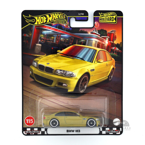 * Hot Wheels Premium * BMW M3 * Boulevard #115 * * Hot Wheels Premium * BMW M3 * Boulevard #115 *