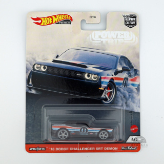 HOT WHEELS Premium Car Culture '18 Dodge Challenger SRT Demon Power Trip