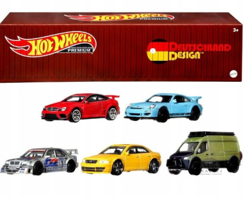 * Hot Wheels Premium * Car Culture * 5-pack * Deutschland Design Container * HFF41 * * Hot Wheels Premium * Car Culture * 5-pack * Deutschland Design Container * HFF41 *