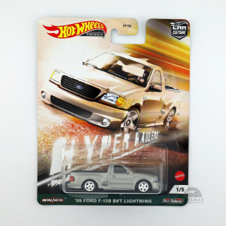 HOT WHEELS Premium Car Culture '99 Ford F-150 SVT Lightning Hyper Haulers