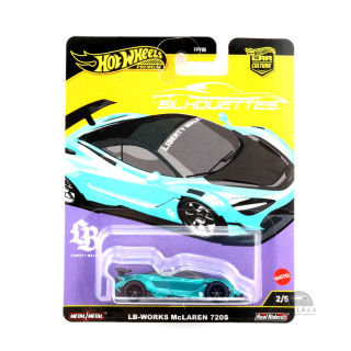 HOT WHEELS Premium Car Culture LB-Works McLaren 720S Silhouettes Liberty Walk LBWK