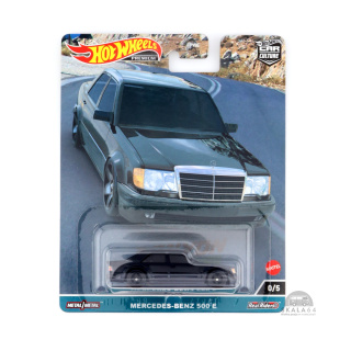 HOT WHEELS Premium Car Culture Mercedes-Benz 500E Canyon Warriors 0/5 CHASE + PROTEKTOR