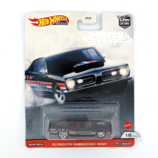 HOT WHEELS Premium Car Culture Plymouth Barracuda HEMI Power Trip