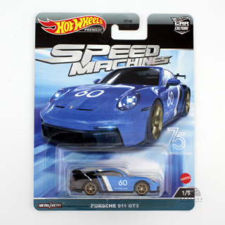 HOT WHEELS Premium Car Culture Porsche 911 GT3 Speed Machines