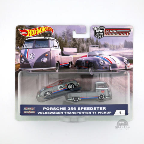 * Hot Wheels Premium * Car Culture * Team Transport #1 * Porsche 356 Speedster & Volkswagen VW Transporter T1 Pickup * * Hot Wheels Premium * Car Culture * Team Transport #1 * Porsche 356 Speedster & Volkswagen VW Transporter T1 Pickup *