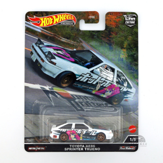 HOT WHEELS Premium Car Culture Toyota AE86 Sprinter Trueno Mountain Drifters