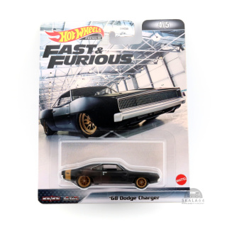HOT WHEELS Premium Fast & Furious '68 Dodge Charger HCP17