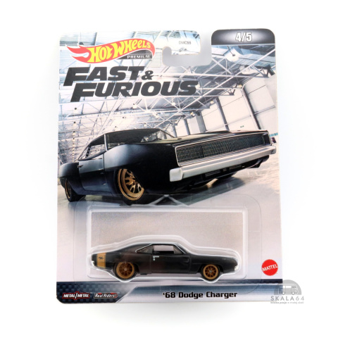 * Hot Wheels Premium * Fast & Furious * '68 Dodge Charger * HCP17 * * Hot Wheels Premium * Fast & Furious * '68 Dodge Charger * HCP17 *
