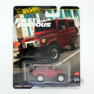 HOT WHEELS Premium Fast & Furious Toyota Land Cruiser FJ43