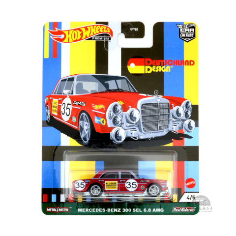 * Hot Wheels Premium * Mercedes-Benz 300 SEL 6.8 AMG * Deutschland Design * * Hot Wheels Premium * Mercedes-Benz 300 SEL 6.8 AMG * Deutschland Design *