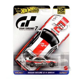 HOT WHEELS Premium Nissan Skyline GT-R R34 Pop Culture HCK28