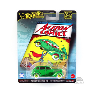 HOT WHEELS Premium Pop Culture Action Comics #1 - Action Sedan HVJ50