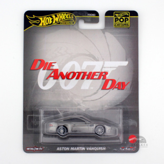 HOT WHEELS Premium Pop Culture Aston Martin Vanquish Die Another Day 007