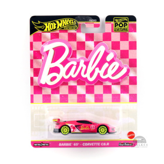 HOT WHEELS Premium Pop Culture Barbie 65th Corvette C8.R HVJ51