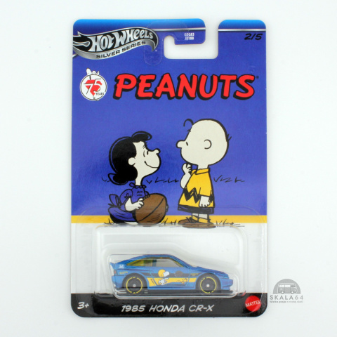 * Hot Wheels * Silver Series * Peanuts * 1985 Honda CR-X *