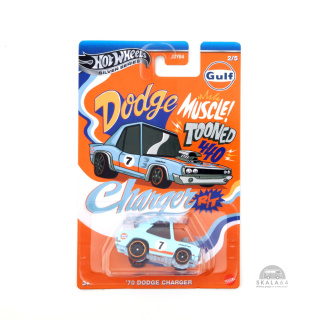 HOT WHEELS Silver Series GULF '70 Dodge Charger