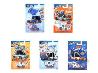 HOT WHEELS Silver Series GULF Volkswagen Dodge Chevy Manga Toyota