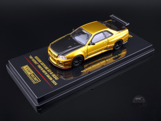 INNO64 Nissan Skyline GT-R (R34) "Top Secret" Tokyo Auto Salon 2024 Malaysia Diecast Expo 2024 Special Edition