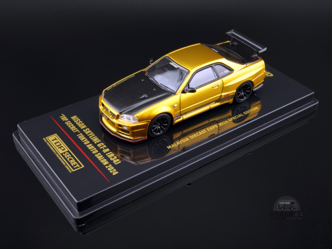 * INNO64 * Nissan Skyline GT-R (R34) * Top Secret * Tokyo Auto Salon 2024 * Malaysia Diecast Expo 2024 * Special Edition * * INNO64 * Nissan Skyline GT-R (R34) * Top Secret * Tokyo Auto Salon 2024 * Malaysia Diecast Expo 2024 * Special Edition *