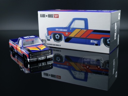 MINI GT Kaido House 099 Chevrolet Silverado Kaido Works V2 KHMG099 MiniGT