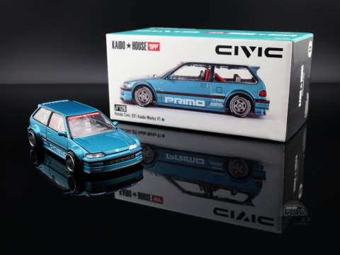 * MINI GT * Kaido House * 126 * Honda Civic (EP) * Kaido Works V1 * * MINI GT * Kaido House * 126 * Honda Civic (EP) * Kaido Works V1 *