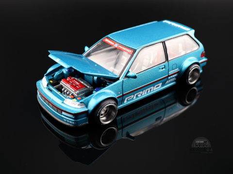 * MINI GT * Kaido House * 126 * Honda Civic (EP) * Kaido Works V1 * * MINI GT * Kaido House * 126 * Honda Civic (EP) * Kaido Works V1 *