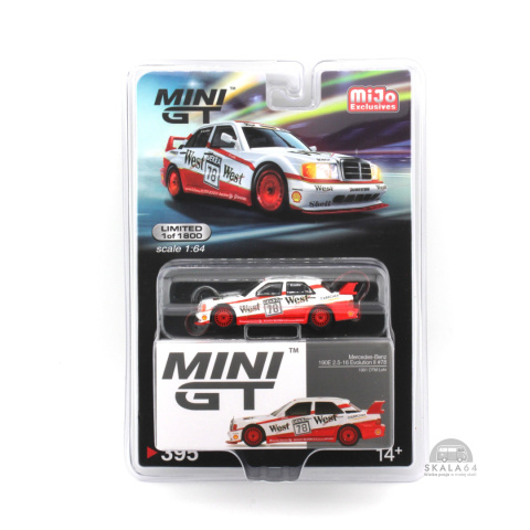 * Mini GT * Mercedes-Benz 190E 2.5-16 Evolution II * #78 * 1991 DTM Lohr * Limited Edition * MiJo Exclusives * * Mini GT * Mercedes-Benz 190E 2.5-16 Evolution II * #78 * 1991 DTM Lohr * Limited Edition * MiJo Exclusives *