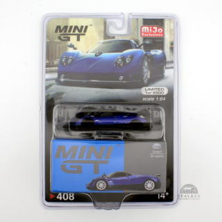 MINI GT Pagani Zonda F Blu Argentina Limited Edition MiJo Exclusives