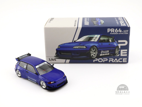 * POP RACE * PR64-127 * Honda Pandem Civic EG6 *