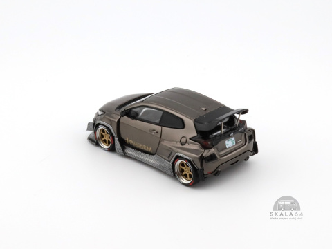 * POP RACE * PR64-55 * Toyota Pandem GR Yaris * Dark Chrom *
