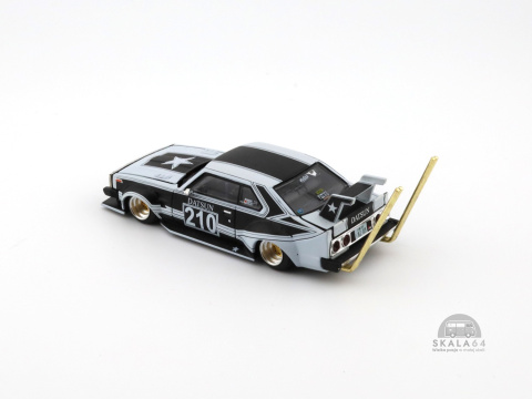 * POP RACE * PR64-73 * Nissan Skyline C210 Bosozoku Style * Matt Black * * POP RACE * PR64-73 * Nissan Skyline C210 Bosozoku Style * Matt Black *