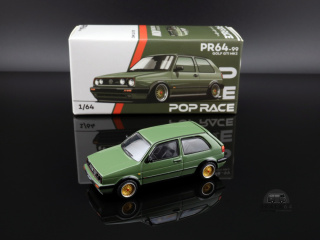 POP RACE PR64-99 Volkswagen VW Golf GTi MK2 Green