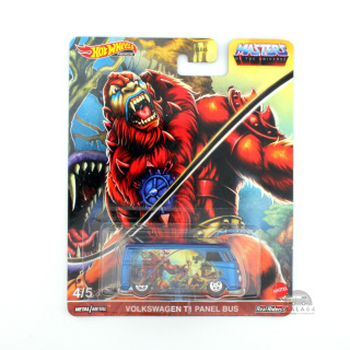HOT WHEELS Premium Volkswagen VW Transporter T1 Panel Bus Masters Of The Universe