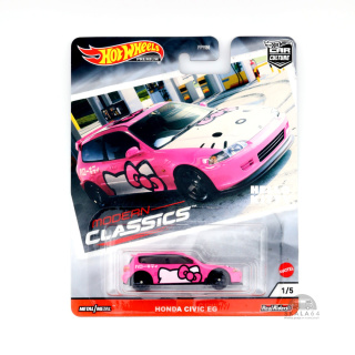 HOT WHEELS Premium Car Culture Honda Civic EG Hello Kitty Modern Classic