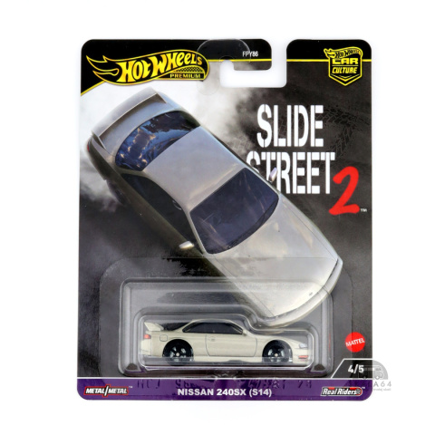 * Hot Wheels Premium * Car Culture * Nissan 240SX (S14) * Slide Street 2 *