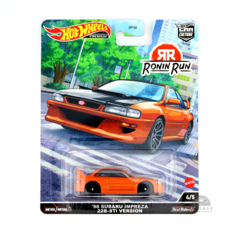 * Hot Wheels Premium * Car Culture * '98 Subaru Impreza 22B-STi Version * Ronin Run * * Hot Wheels Premium * Car Culture * '98 Subaru Impreza 22B-STi Version * Ronin Run *