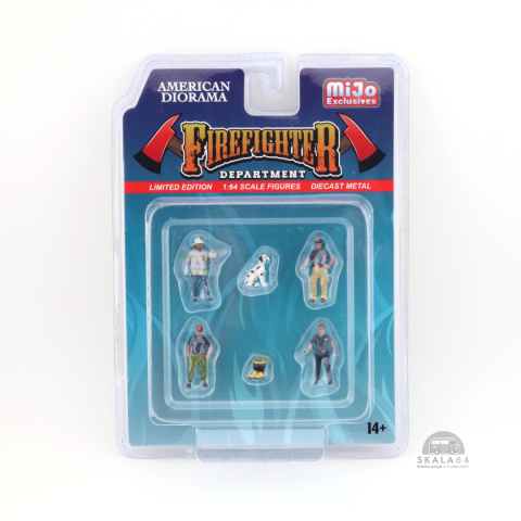 * AMERICAN DIORAMA * Firefighter * MiJo Exclusives * Limited Edition * * AMERICAN DIORAMA * Firefighter * MiJo Exclusives * Limited Edition *
