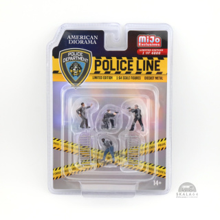 AMERICAN DIORAMA Police Line MiJo Exclusives Limited Edition