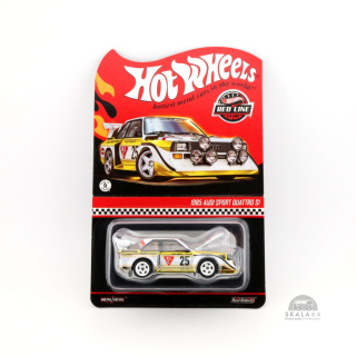 HOT WHEELS RLC Red Line Club 1985 Audi Sport Quattro S1 + PROTEKTOR