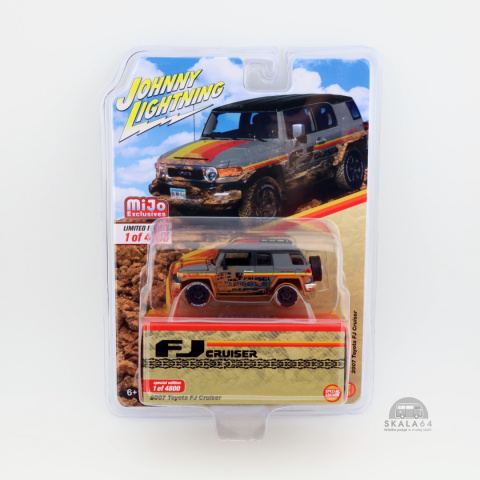 * Johhny Lightning * 2007 Toyota FJ Cruiser * Edycja Limitowana * Kolor szary * * Johhny Lightning * 2007 Toyota FJ Cruiser * Edycja Limitowana * Kolor szary *