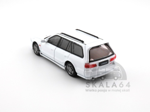 Model samochodu Mitsubishi Legnum Super VR4 WHITE LHD w skali 1:64 - tył