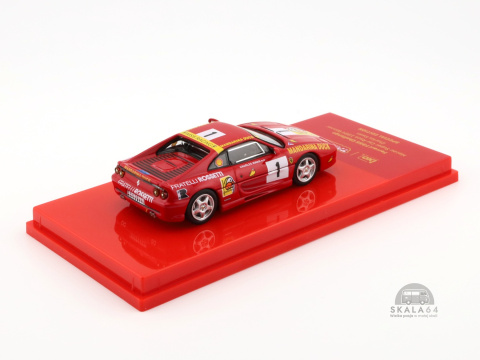 * TARMAC WORKS * Ferrari F355 Challenge * Macau Super Car Race 1994 Winner * Charles Kwam * Limited Edition *