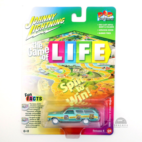* JOHNNY LIGHTNING * 1965 Chevy 2-door Wagon * The Game of Life * Pop Culture * * JOHNNY LIGHTNING * 1965 Chevy 2-door Wagon * The Game of Life * Pop Culture *