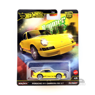 HOT WHEELS Premium Car Culture Porsche 911 Carrera RS 2.7 Hammer Drops HRW07