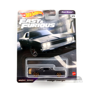HOT WHEELS Premium Fast & Furious Fast Stars Dodge Charger GRL71