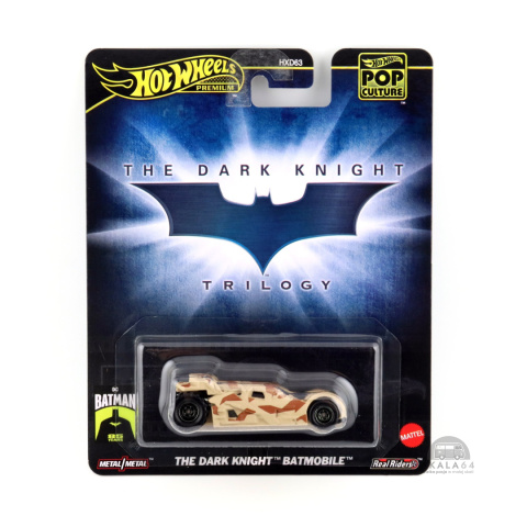 * Hot Wheels Premium * Pop Culture * The Dark Knight * Batmobile * HXD97 * * Hot Wheels Premium * Pop Culture * The Dark Knight * Batmobile * HXD97 *
