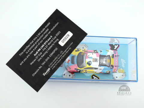 * TARMAC WORKS * Audi R8 LMS GT3 Evo II * Macau GT Cup * Hello Kitty * 50th Anniversary *